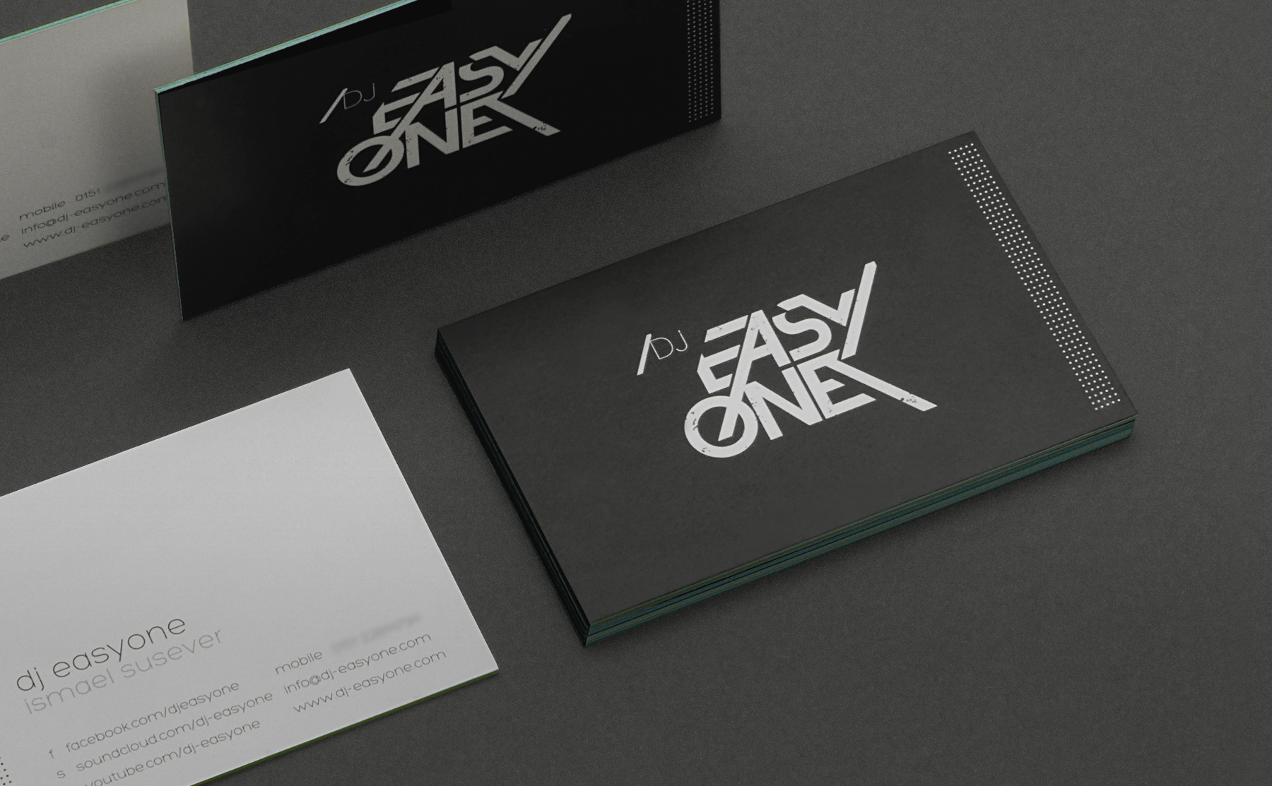 Visitenkarten Design für Dj Easyone | Mannheim | by Ilyas Susever