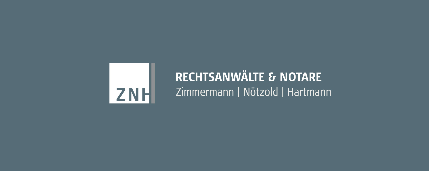 Logodesign ZNH Rechtsanwälte & Notare | Berlin | by Ilyas Susever